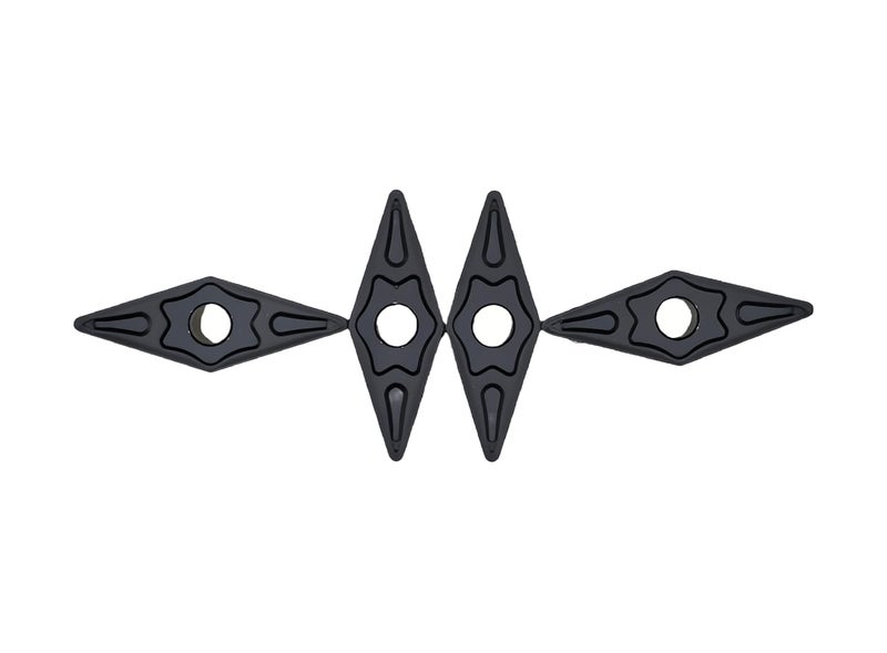 FomaSP VNMG332/VNMG160408-FPM CNC Carbide Turning Inserts for Semi-Finishing Steel Cutting,10 PCS. - Image 2